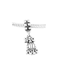 Sterling Silver H2O Water Polo Dangle Bead Charm