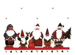 Santa - Fresh, Original Design on a Pure Cotton Kitchen Towel