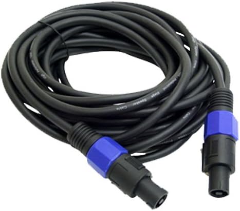 Mr. Dj CSMSM-25 Speakon Male to Speakon Male Speaker Cable (25 feet)