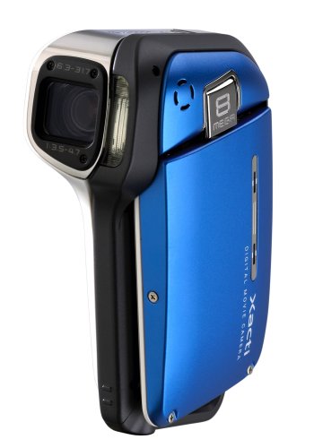 Sanyo Xacti VPC-E2 Digital Camcorder and 8 MP Digital Camera (Blue)