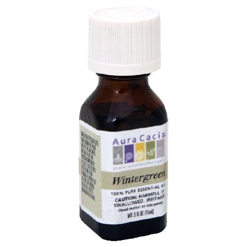 Aura Cacia Essential Oil Reviving Wintergreen - 0.5 Oz