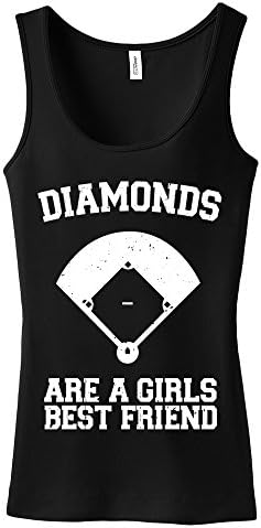Diamonds Are A Girls Best Friend Ladies Tank Top