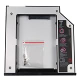 2.5" /9.5mm 2ND HDD HARD DRIVE caddy for Dell Latitude E6400 E6500 E6510 E6410 E4300 E4310