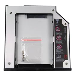 2.5" /9.5mm 2ND HDD HARD DRIVE caddy for Dell Latitude E6400 E6500 E6510 E6410 E4300 E4310