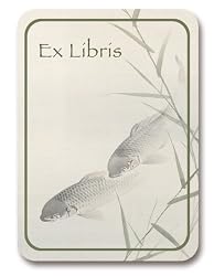 Peaceful Koi - Set of 20 Adhesive Bookplates