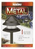 Intermatic #LT406 4W Black Metal 2 Tier Light