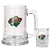 Minnesota Wild NHL Boilermaker Set - Primary Logo by Great American Products