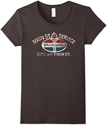 Women's Grease Monkey Mechanic T-Shirt Medium Asphalt