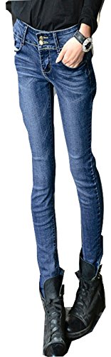 スリムジーンズ ストレッチデニム オールシーズン 美脚 足長 ビンテージ風 ダメージデニム レディースファッション ストリート 学生 カジュアル 伸縮 スタイルアップ 細身デニム ハイウエスト オリジナルアクセサリー付属 lpsb100042