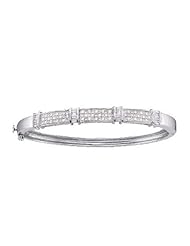 2.00CTW-DIA INVISIBLE BANGLE