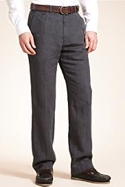 Blue Harbour Pure Linen Straight Leg Chinos