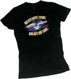 "Boldy Went There - Boldly Did That" QUOGS -- Star Trek Crop Sleeve Fitted Juniors T-Shirt