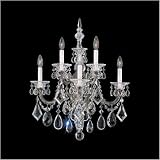 41NLwONRVhL. SL160  Schonbek 5003 74TK La Scala 5 Light Wall Sconce in Parchment Bronze with Swarovski Strass Golden Teak crystal Reviews