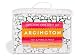 Argington Organic Crib Sheet Set, Fish and Pebbles Print