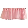 Tadpoles Layered Tulle Window Valance in Pink