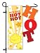 Applique It's Hot Hot Hot! Sculpted Mini Flag