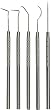 5pc Probe SET Dental Picks - Wax Carver - Hobby - Craft - Artist Tools