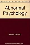 Abnormal psychology : an experimental clinical approach