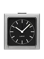 LEFF Amsterdam Reloj Despertador Block Negro/Acero