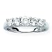 14K White Gold 1 ct. Diamond Wedding Band