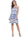 Floerns Women's Tribal Print Sleeveless Halter Neck Shift Mini Tank Dress