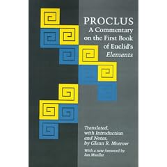 Proclus: A Commentary on the First Book of Euclid's Elements (Princeton Paperbacks)