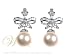 WILLOW PEARLES: *CORONATION RIBBON BAGUETTE EARRING*