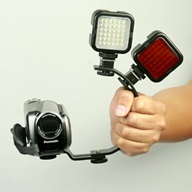ePhoto C002 Handheld Stablizer with 2 Hotshoe Adapter