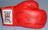 9 Champions Autographed? Boxing Glove