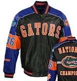 Florida Gators 2006 BCS National Champions Pig Napa 2-Time Commemorative Leather Jacket