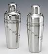 Kraftware 71421 Brushed Stainless Steel 32 Ounce Recipe Cocktail Shaker