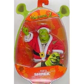 Shrek 2 Santa Shrek Action Figure