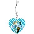 German Oktoberfest Belly Ring