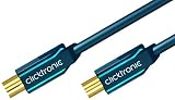 Clicktronic Casual Antennenkabel (KOAX-Stecker/KOAX-Kupplung) 7,5 m