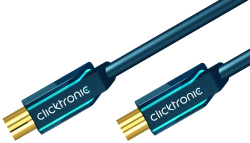 Clicktronic Casual Koaxial Antennenkabel (KOAX-Stecker/KOAX-Kupplung) 2 m Preisvergleich