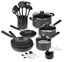 Sabatier Anodized Aluminum Nonstick 24-Piece Cookware and Tools Set