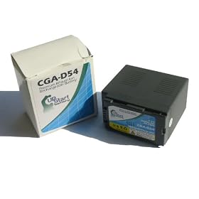UpStart Battery CGA-D54 CGR-D54 CGA-D54SE/1B Replacement Battery for Panasonic AG DV Series Camcorders