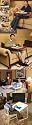Table-Mate II Woodgrain Folding Table