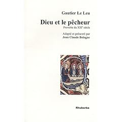 Dieu et le P�cheur : Proverbe du XIIIe si�cle