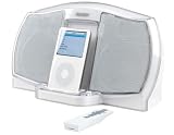 iRhythm A-302E - iPod Docking Speakers - 20 Watts - White