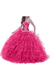 Organza    Ball Gown Pageant Dress/Prom Dress/Quinceanera Dress  With Rhinestones