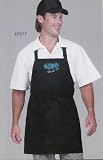 29 Bib Apron - Black