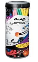 Master Lock 3023AT Assorted Bungee Cords, 24-Pack