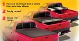 Torza 51001 Hard Hat Premier Tri-Fold Tonneau Cover