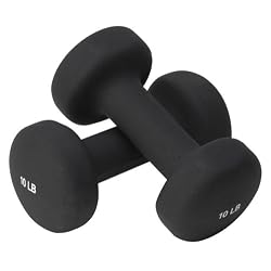Valeo HW10 10-Pound Neoprene Hand Weights