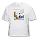 Rich Diesslins Funny Theology Cartoons - Irenaeus - Studies At the Feet of Polycarp - T-Shirts