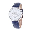 Haas & Cie Herrenuhr Vitesse Chronograph Edelstahl/Blau MFH211ZWB-B