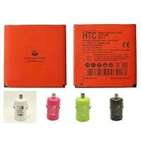 CHICHITEC T-mobile AT&T HTC Sensation 4G Cellphone 1900 mAh Battery Slim Design Longer life than OEM also for G14 Z710E BG58100 BA S560 +FREE 2.1A Rapid Car Charger