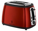 Russell Hobbs 19150 Heritage 2-Slice Toaster, Red