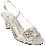 Caparros Ned Silver high-heels by Caparros